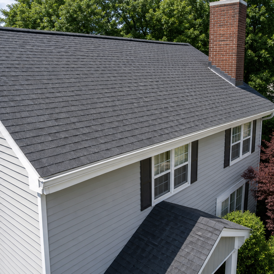 Storm-damage repair after AceHawk roofers finished the job